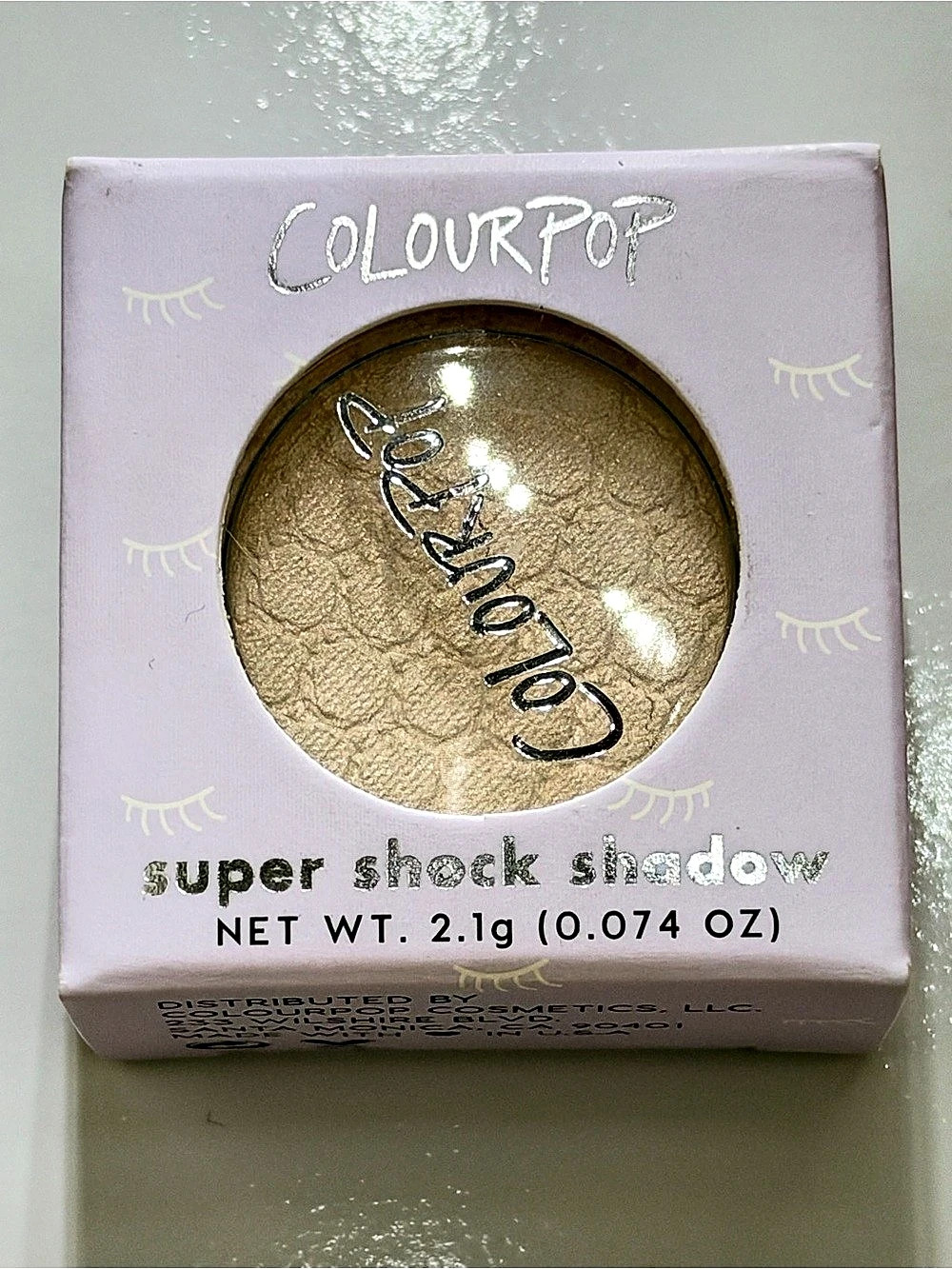 ColourPop Super Shock Shadow Satin GIRLY Eyeshadow 18E2 NWT